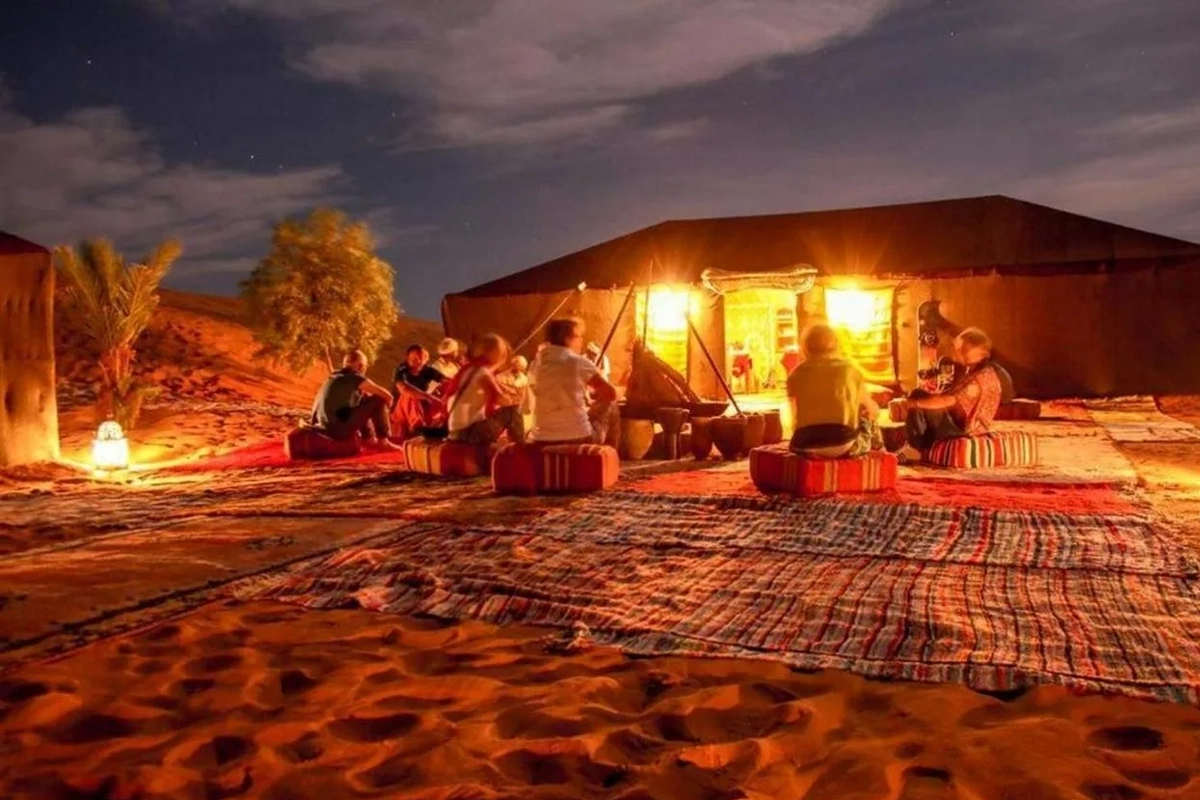 Overnight Camping In Bedouin Oasis